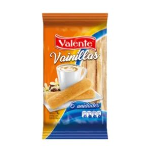 VAINILLAS VALENTE x 74 gs (x paq.)